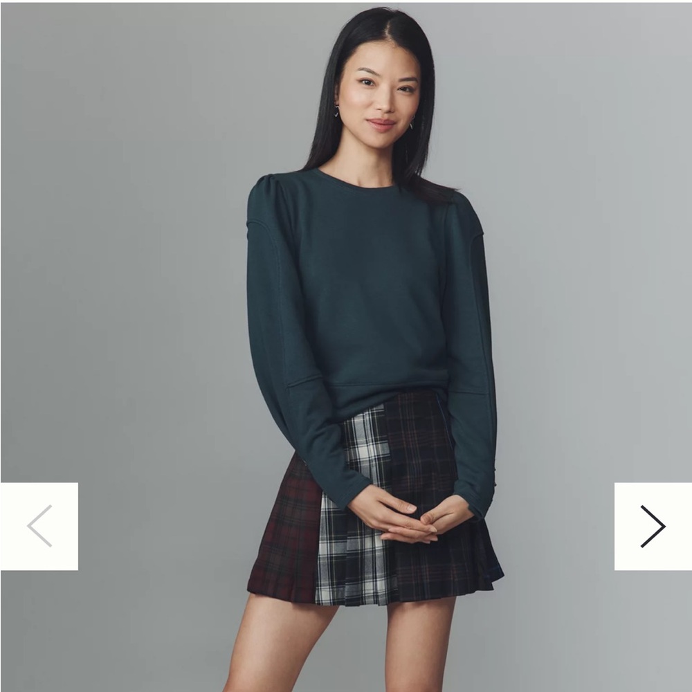 NWT Anthropologie Maeve Puff Sleeve Top